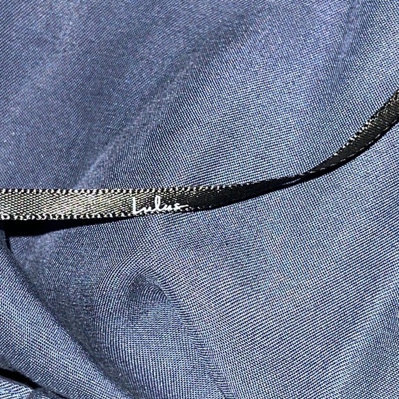 Lulu’s Destined for Chicness Navy Blue One-Shoulder Romper size L. Navy Blue. - Picture 4 of 12